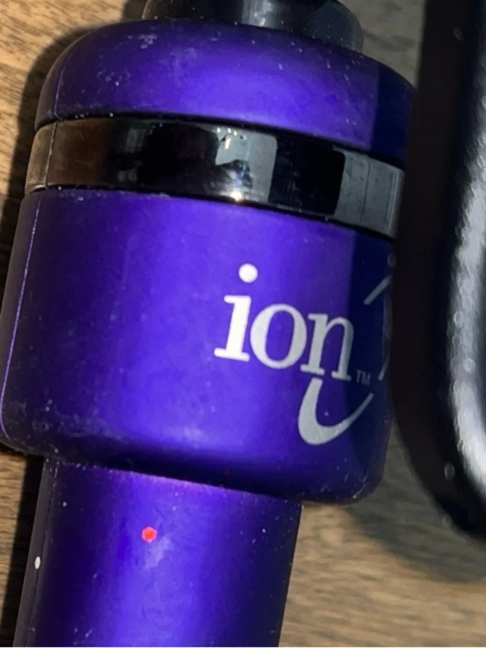 ION Titanium Pro Matte Purple Curling Iron 450 Degree Styling Tool
